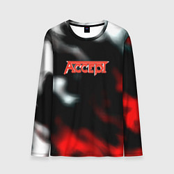 Лонгслив мужской Accept rock steel, цвет: 3D-принт