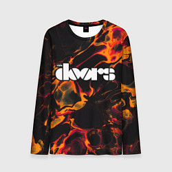 Лонгслив мужской The Doors red lava, цвет: 3D-принт