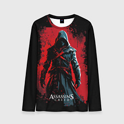 Лонгслив мужской Assassins creed выход из темноты, цвет: 3D-принт