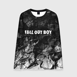 Мужской лонгслив Fall Out Boy black graphite