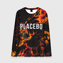 Мужской лонгслив Placebo red lava