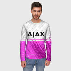 Лонгслив мужской Ajax pro football посередине, цвет: 3D-принт — фото 2