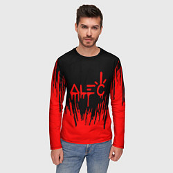 Лонгслив мужской Alec Monopoly капиталист, цвет: 3D-принт — фото 2