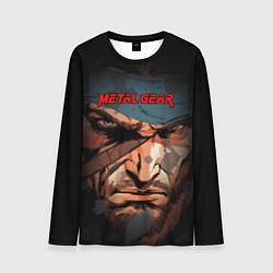 Мужской лонгслив Metal gear Venom Snake