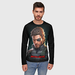 Лонгслив мужской Веном Снейк из игры Metal gear, цвет: 3D-принт — фото 2