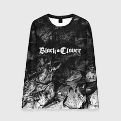 Лонгслив мужской Black Clover black graphite, цвет: 3D-принт