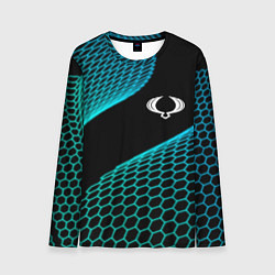 Мужской лонгслив SsangYong electro hexagon