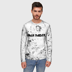 Лонгслив мужской Iron Maiden dirty ice, цвет: 3D-принт — фото 2