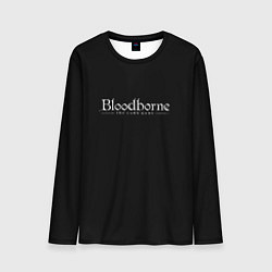 Лонгслив мужской Bloodborne logo, цвет: 3D-принт