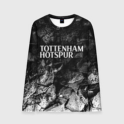 Лонгслив мужской Tottenham black graphite, цвет: 3D-принт