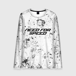 Лонгслив мужской Need for Speed dirty ice, цвет: 3D-принт