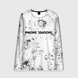 Лонгслив мужской Imagine Dragons dirty ice, цвет: 3D-принт