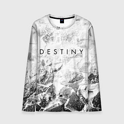 Мужской лонгслив Destiny white graphite