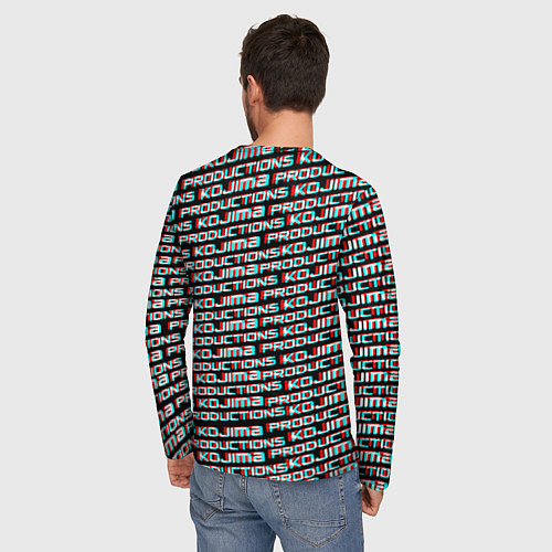 Мужской лонгслив Kojima game / 3D-принт – фото 4