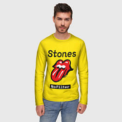 Лонгслив мужской Stones no filter, цвет: 3D-принт — фото 2