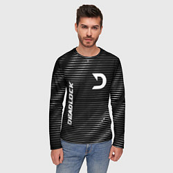 Лонгслив мужской Deadlock metal game lines, цвет: 3D-принт — фото 2