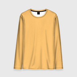 Лонгслив мужской Эмоция радости - желтый, цвет: 3D-принт