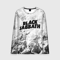 Лонгслив мужской Black Sabbath white graphite, цвет: 3D-принт