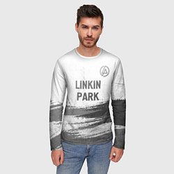 Лонгслив мужской Linkin Park - white gradient посередине, цвет: 3D-принт — фото 2