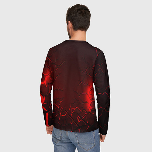 Мужской лонгслив Deadlock Seven / 3D-принт – фото 4