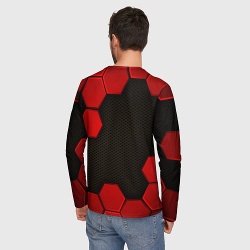 Мужской лонгслив Seven Deadlock / 3D-принт – фото 4