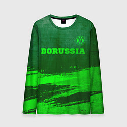 Лонгслив мужской Borussia - green gradient посередине, цвет: 3D-принт