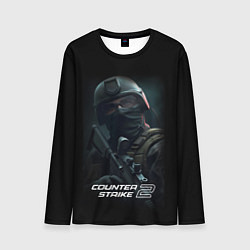 Мужской лонгслив CS counter terrorist