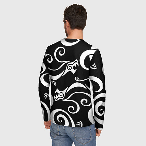 Мужской лонгслив Death Note japan anime / 3D-принт – фото 4