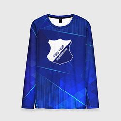 Лонгслив мужской Hoffenheim blue poly, цвет: 3D-принт