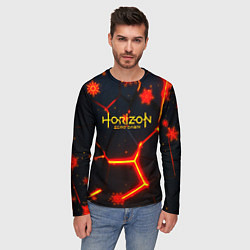 Лонгслив мужской Horizon Zero Dawn winter, цвет: 3D-принт — фото 2
