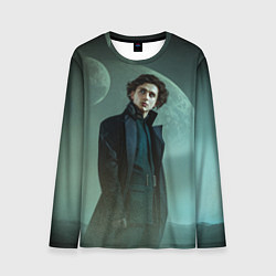 Лонгслив мужской Timothee Chalamet in the desert, цвет: 3D-принт