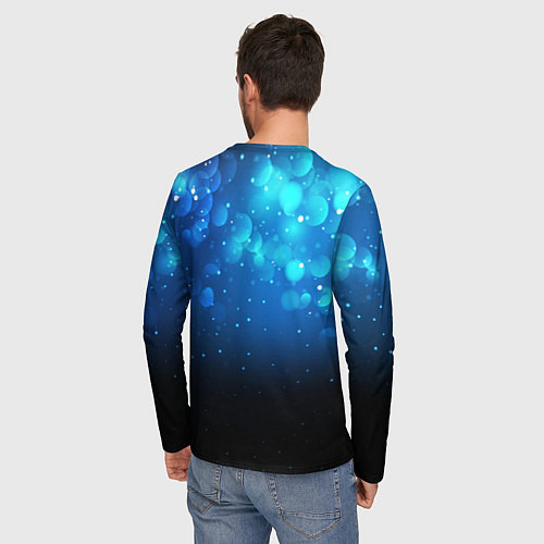 Мужской лонгслив Голубь гангстер / 3D-принт – фото 4