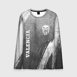 Мужской лонгслив Valencia - grey gradient вертикально