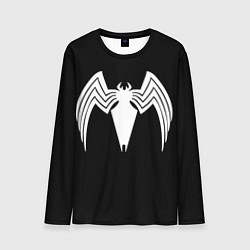 Лонгслив мужской Venom - spider logo, цвет: 3D-принт