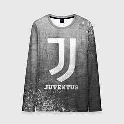 Лонгслив мужской Juventus - grey gradient, цвет: 3D-принт