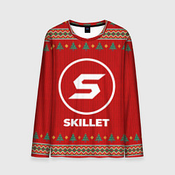 Лонгслив мужской Skillet new year, цвет: 3D-принт