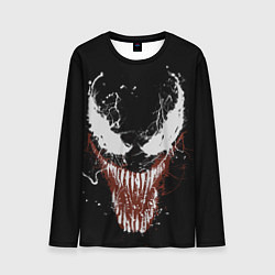 Мужской лонгслив Веном - морда