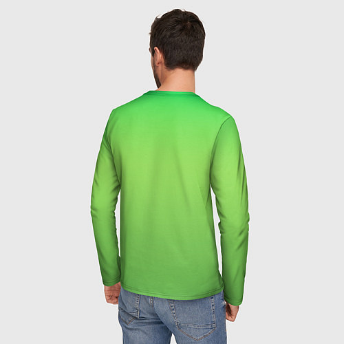 Мужской лонгслив Гринч merry fucking christmas / 3D-принт – фото 4