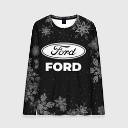 Лонгслив мужской Снежный Ford, цвет: 3D-принт