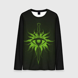 Лонгслив мужской Dragon Age Inquisition logo, цвет: 3D-принт