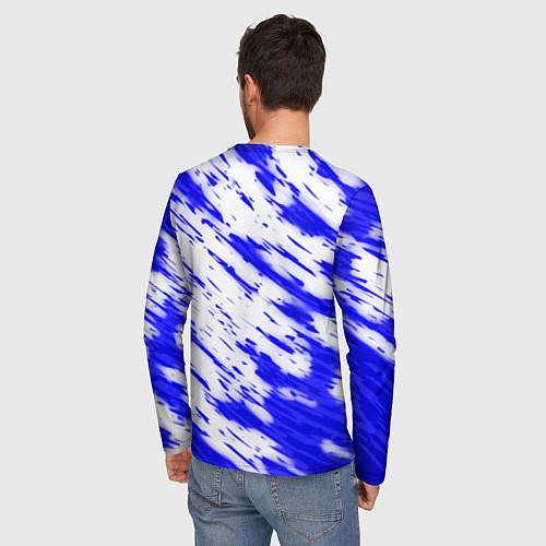 Мужской лонгслив Quake огненные краски / 3D-принт – фото 4