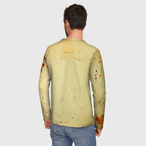 Мужской лонгслив Большой дятел / 3D-принт – фото 4