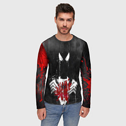 Лонгслив мужской Человек паук и веном, цвет: 3D-принт — фото 2