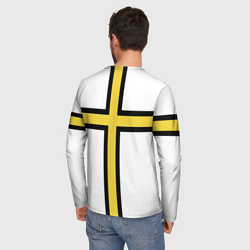 Мужской лонгслив Сюрко тевтонского рыцаря / 3D-принт – фото 4