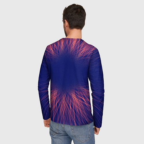 Мужской лонгслив Architects red energy / 3D-принт – фото 4