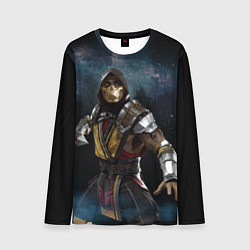 Лонгслив мужской Mortal Kombat - Скорпион, цвет: 3D-принт