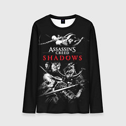 Лонгслив мужской Assassins Creed Shadows - samurai, цвет: 3D-принт