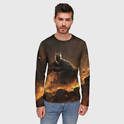 Лонгслив мужской Batman dark city, цвет: 3D-принт — фото 2