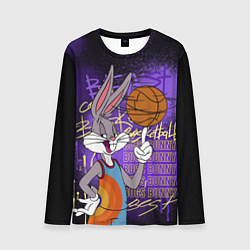 Лонгслив мужской Багз Банни - Looney Tunes, цвет: 3D-принт