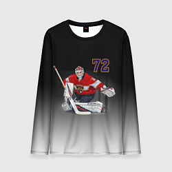 Лонгслив мужской Sergey Bobrovsky is goalkeeper of the Florida Pant, цвет: 3D-принт